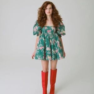 Selkie Puff Dress - Green Gables